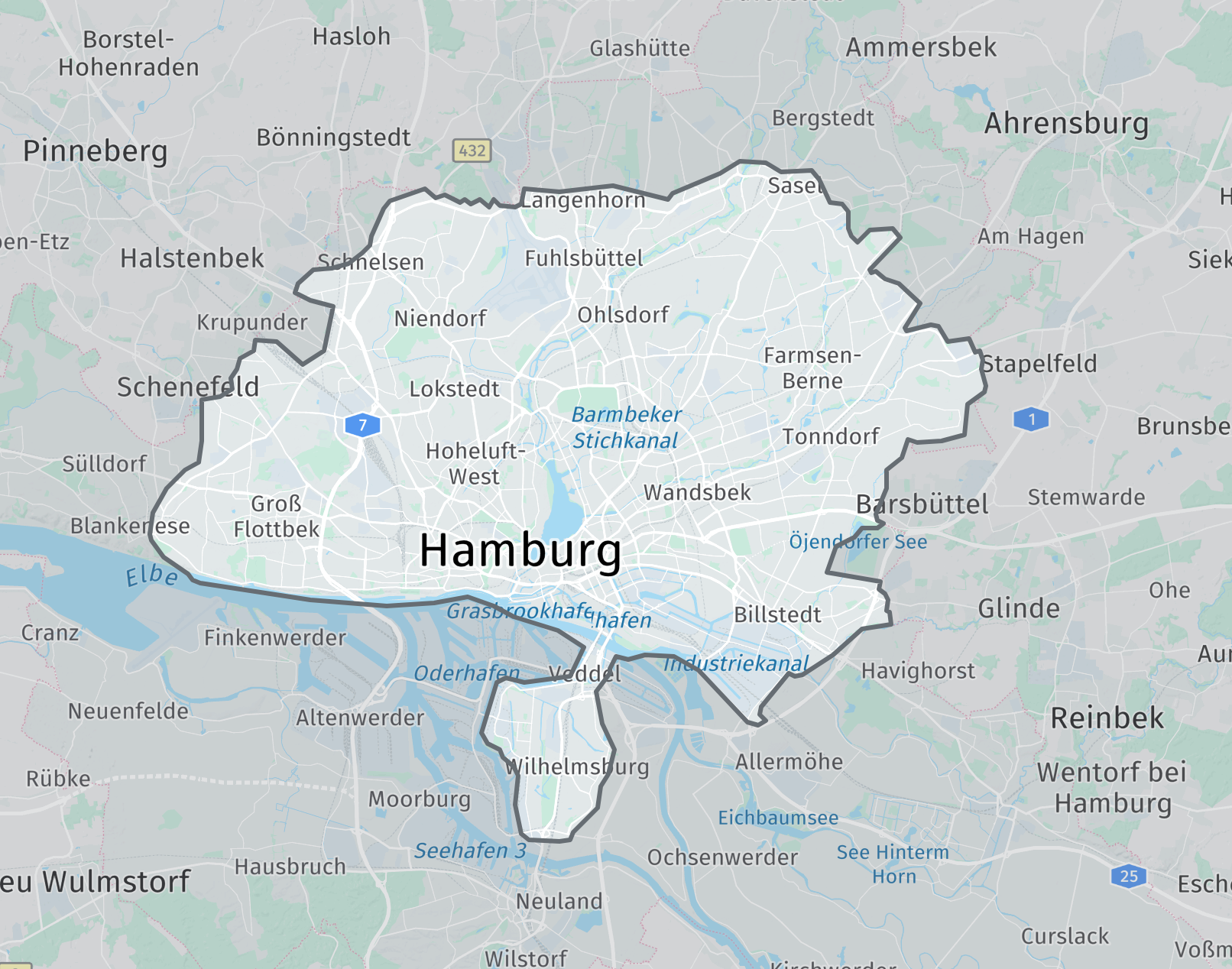 Exemplary Polygon in Hamburg